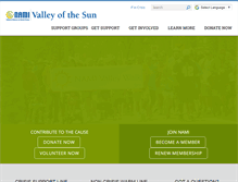 Tablet Screenshot of namivalleyofthesun.org